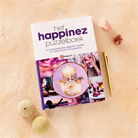 puzzelboek happinez|Happinez Puzzelboek